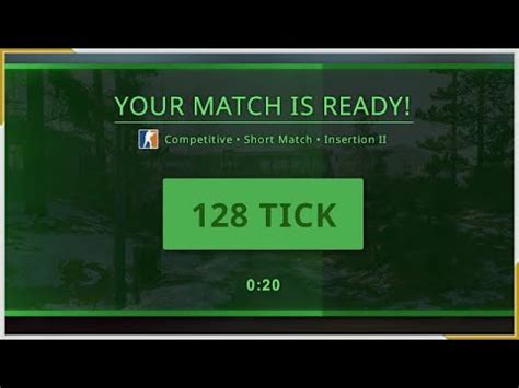 128 tick matchmaking